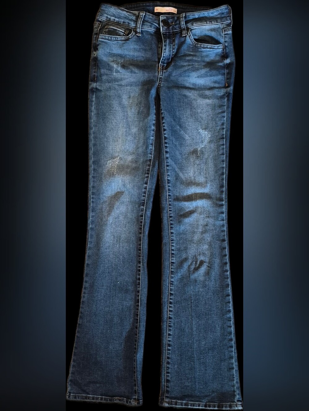 Jag Jeans Women's Blue Flare Jeans - Faded Indigo